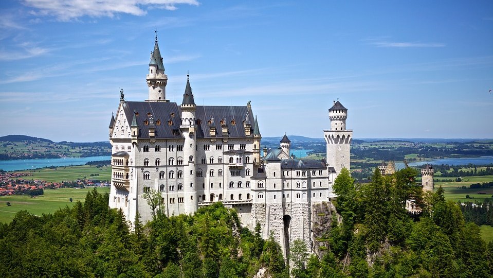 Foto von Schloß Neuschwanstein in Deutschland