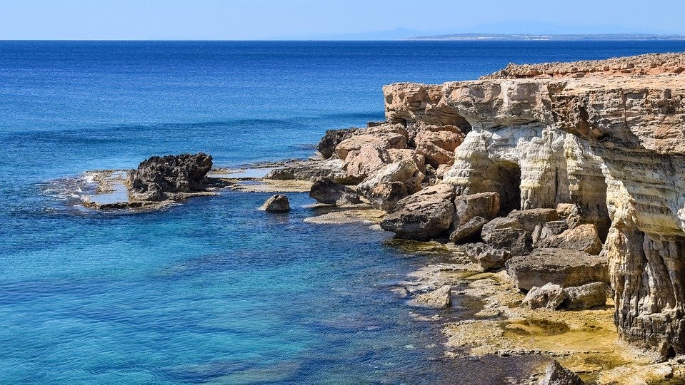 Foto von einer Küstenlandschaft in Zypern
