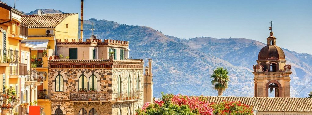 Ausblick auf Taormina