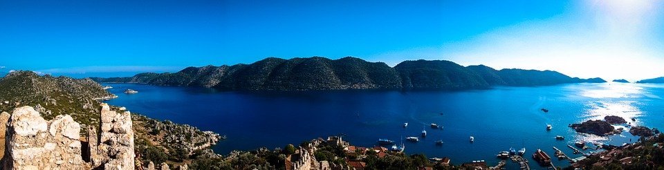 Foto von einer Küstenlandschaft in der Türkei