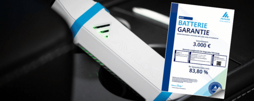 AVILOO Batterietestgerät und Batterie-Garantie