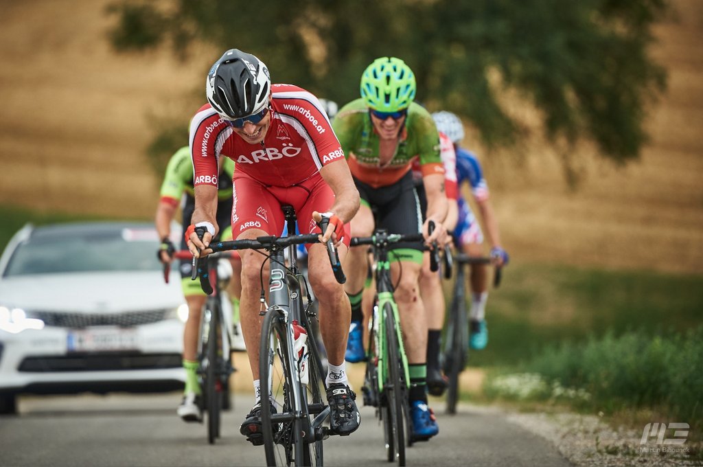 Foto von Michael Gaubitzer beim internationalen 4-Etappen-Rennen in Vysocina