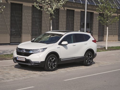 hat der honda cr v hybrid 2019 fahrrad