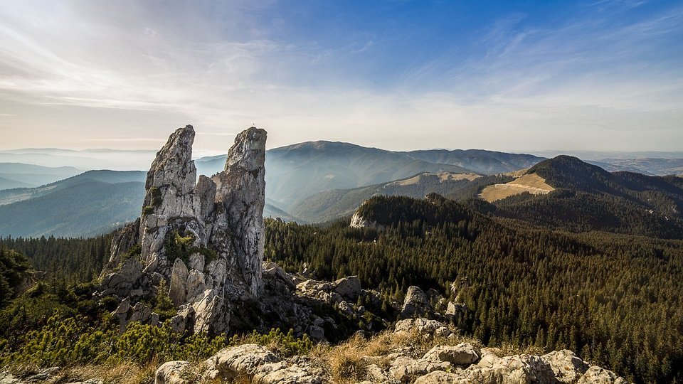 Foto von einer Landschaft in Rumänien