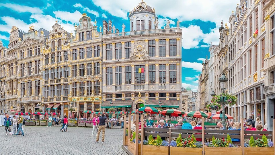 Foto vom Grote Markt in Brüssel / Belgien