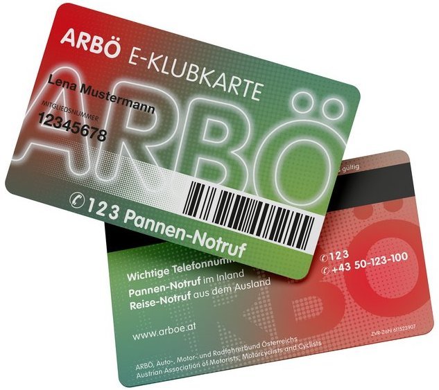 Die ARBÖ-E-Klubkarte: Mitgliedkarte und Ladekarte in einem