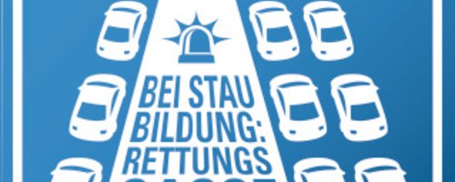 Symbol Rettungsgasse