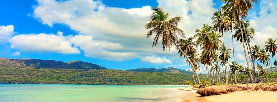 Foto von einem Strand in der Dominikanischen Republik