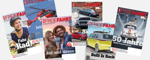 FREIE FAHRT Cover der letzten Ausgaben