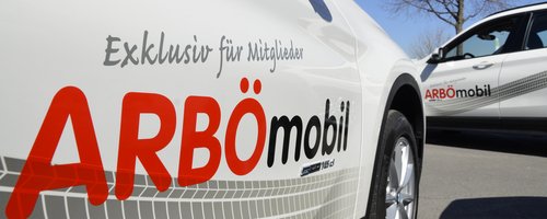 ARBÖmobil, das Ersatzfahrzeug für Mitglieder. 
