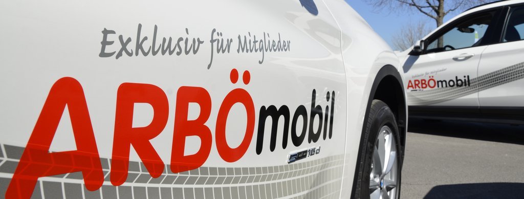 ARBÖmobil, das Ersatzfahrzeug für Mitglieder. 