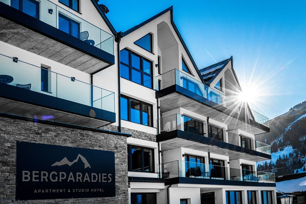 Außenansicht von Bergparadies Apartment & Studio Hotel