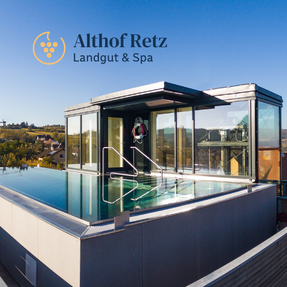 Poolbereich des Landgut & Spa Althof Retz