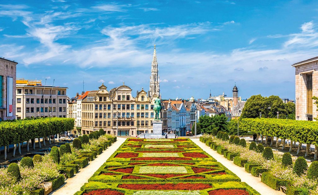 Skyline in Brussels