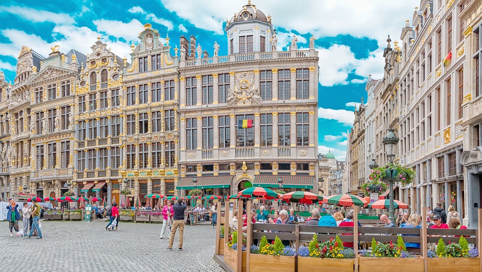 Foto vom Grote Markt in Brüssel / Belgien