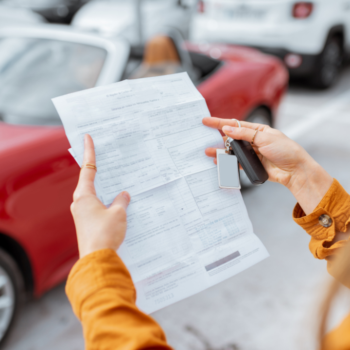 Vertrag für neu gekauftes Auto